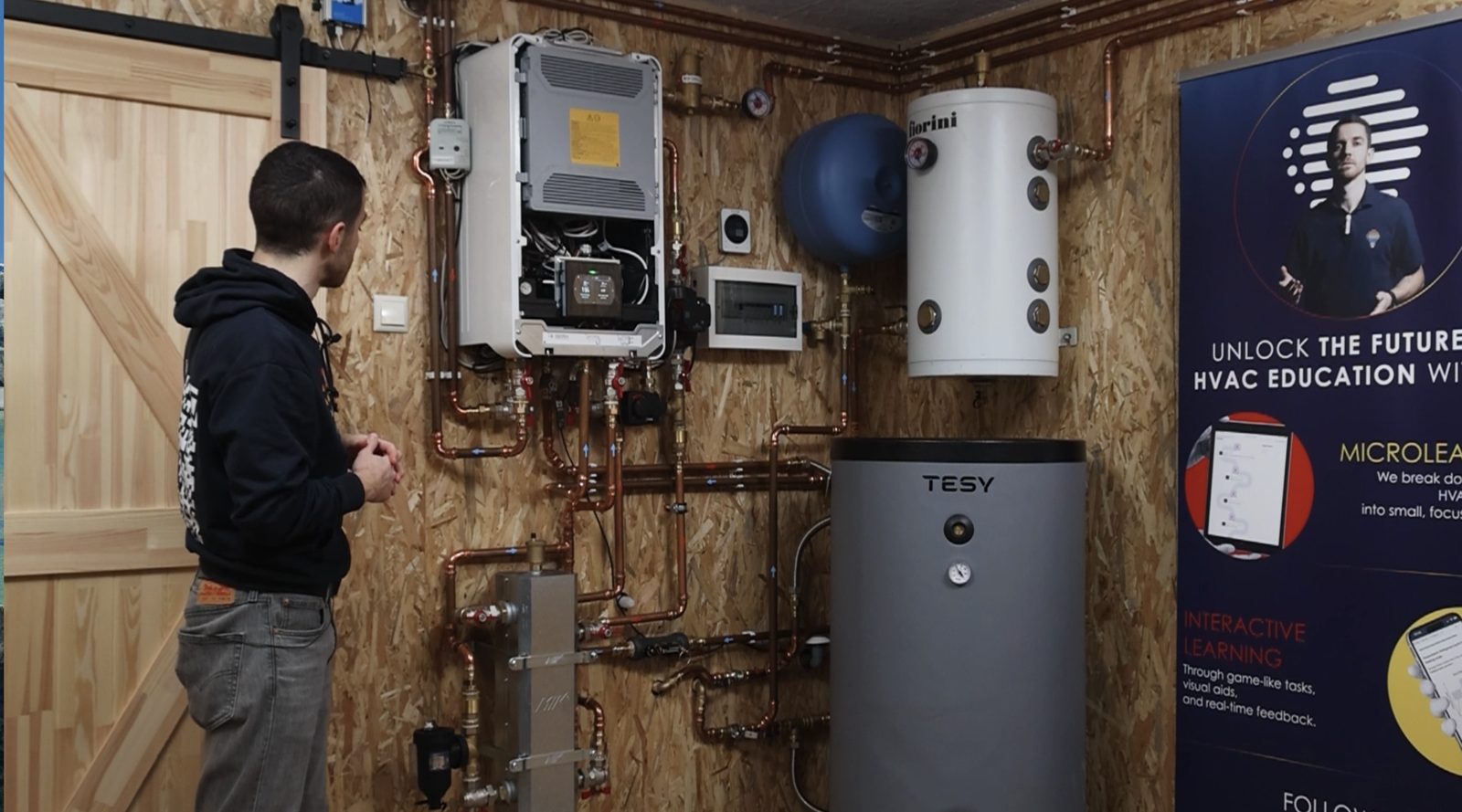 Real installation